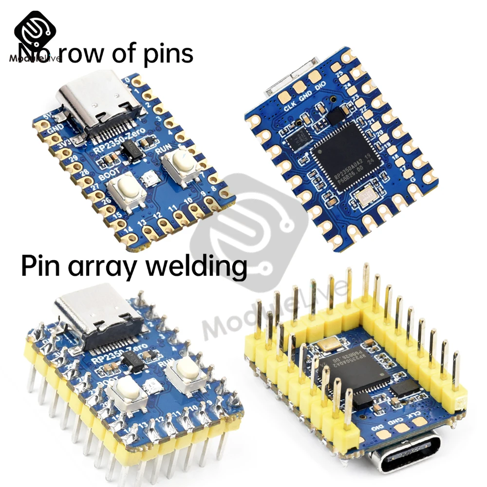 RP2350 Zero Mini Development Board Microcontroller Development Board Type-C for Raspberry Pi RP2350A