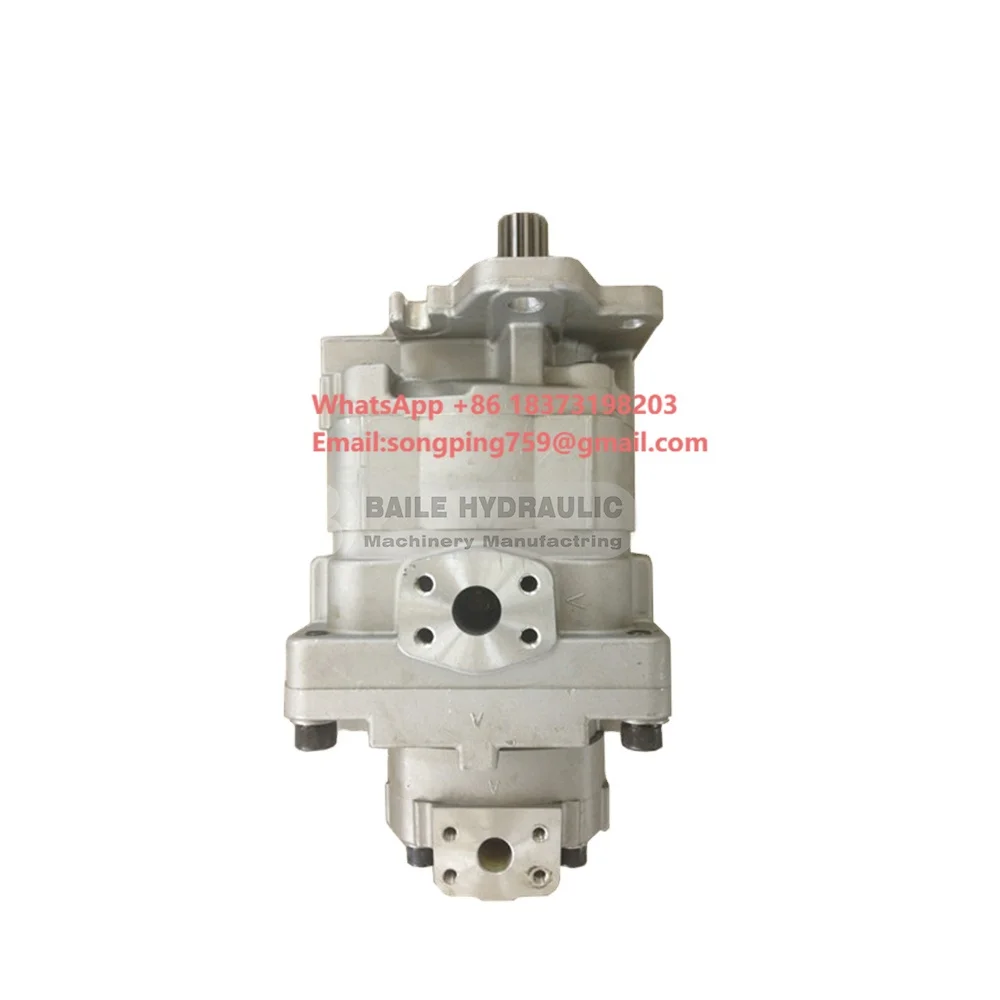 

705-52-30250 705-52-30920 KOMATSU Gear Pump for Bulldozer D275AX-5 Hydraulic Double Pump Hot Sale