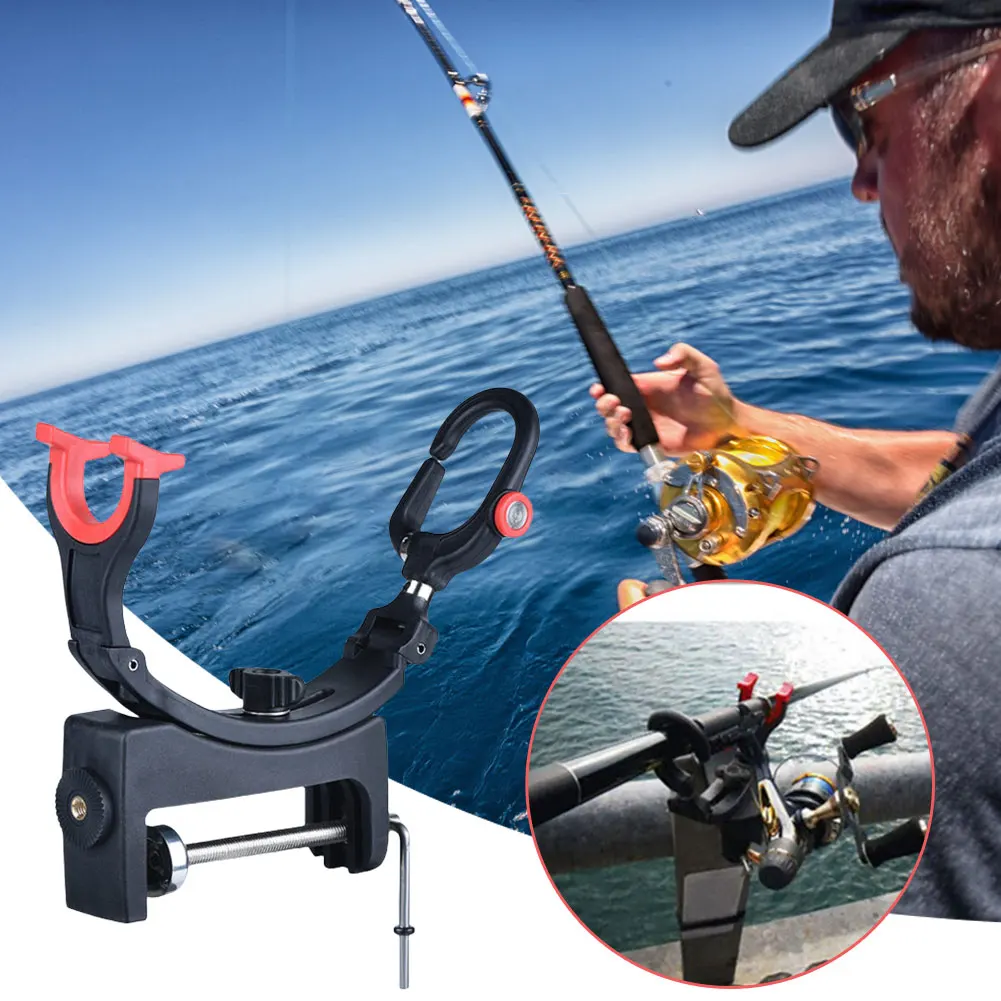 تلسكوبي الصيد رود قوس قابل للتعديل قارب قضيب قوس المحمولة الصيد رود حامل لمعدات دعم القارب #3