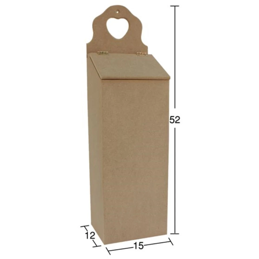 KU319 In bag, Hobby Wood Painting Mdf Bags box