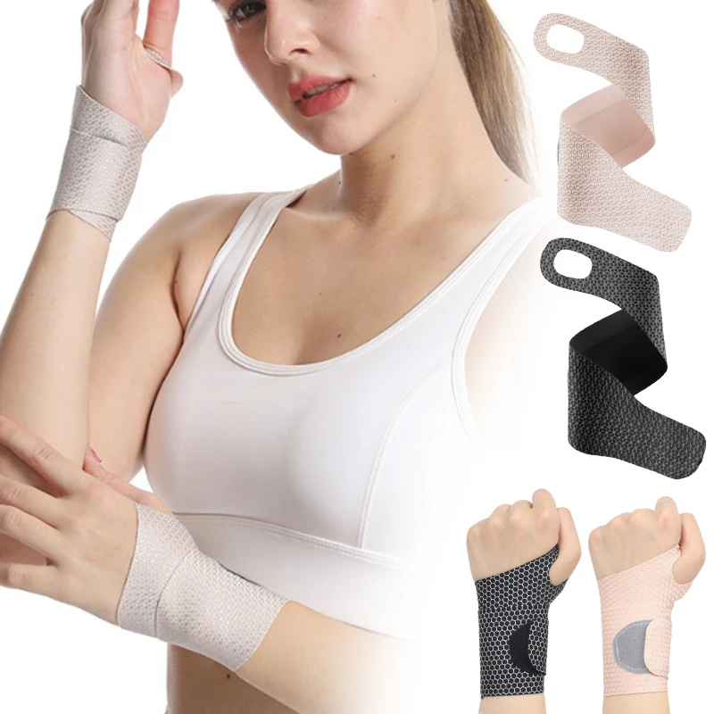 1Pcs Adjustable Thin Compression Wrist Guard Sprain Wrist Brace Tendon Sheath Pain For Men Women Wrist Exercise Safety Support