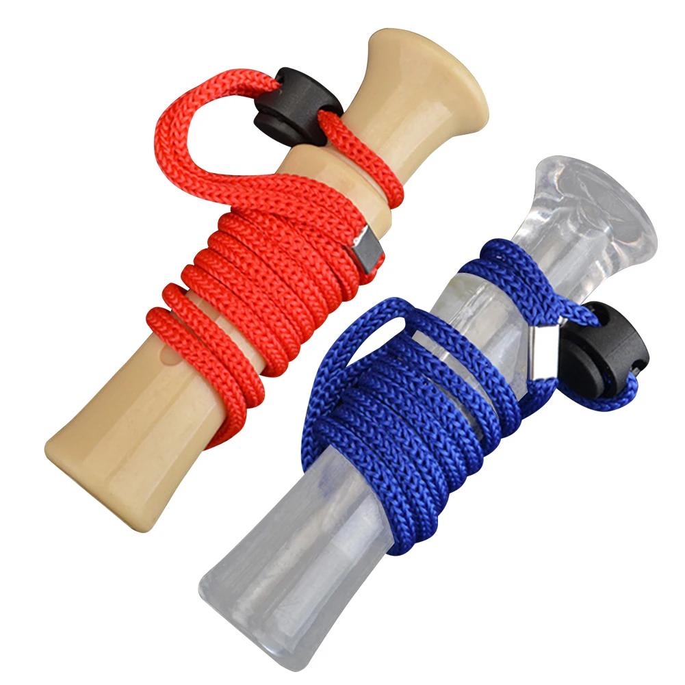 ABS الصيد شرك بطة صافرة الصوت هنتر دعوة بطة فخ صوتي صافرة أوزة الدراج المتصل الصيد الملحقات #1