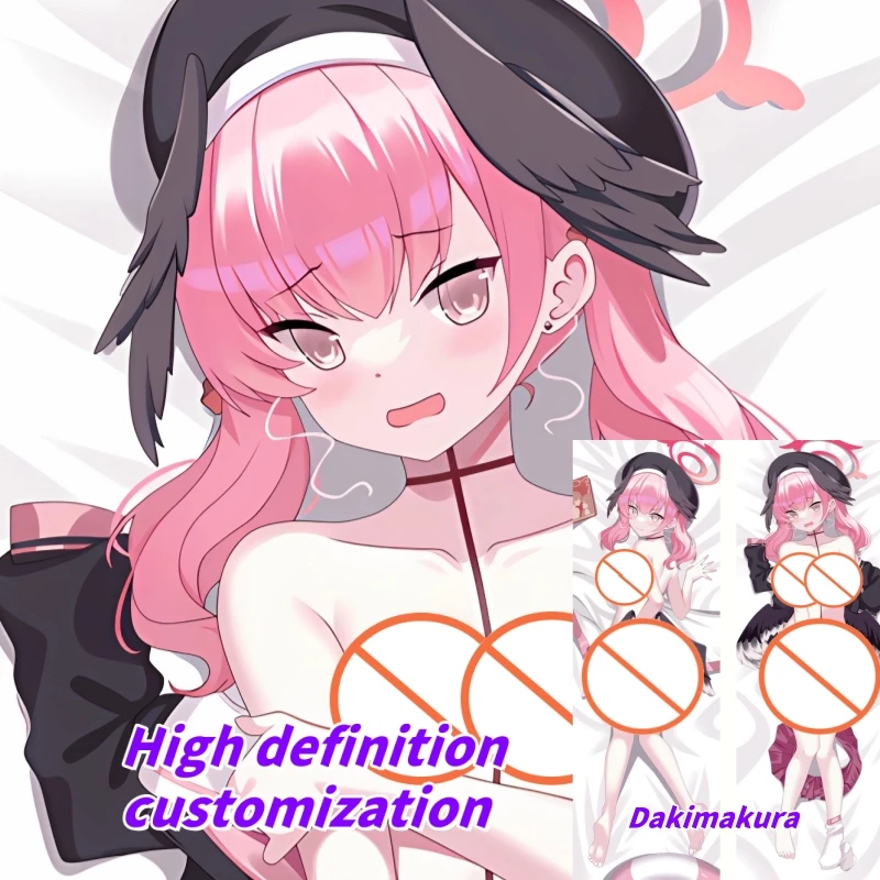 

Dakimakura Anime Pillow Case Blue Archive Shimoe Koharu Double-sided Print Of Life-size Body Pillowcase Gifts