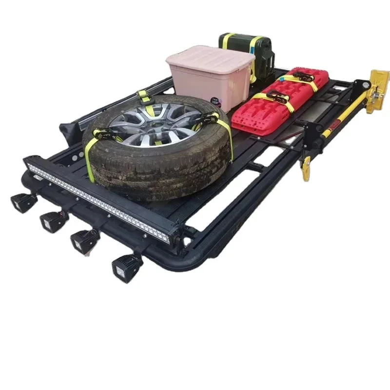 

Car Roof Cargo Flat Aluminum 4X4 Lage Rack For Various Vehicle