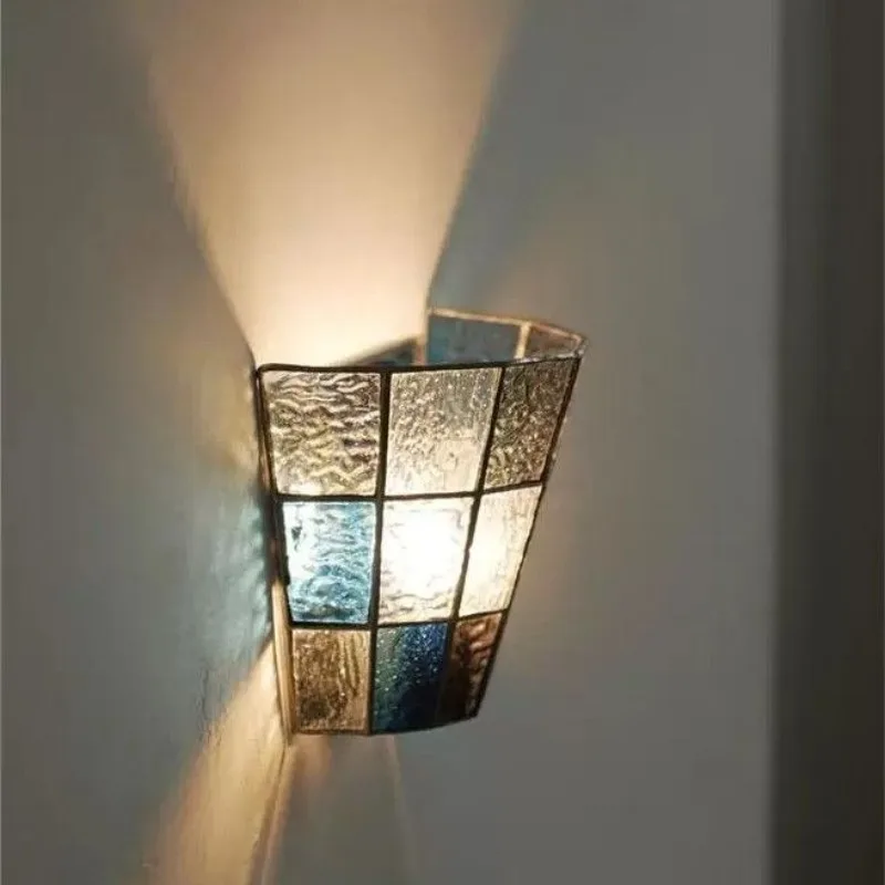 French Vintage Mid Century American Art Metal LED Wall Light Bedroom Living Room Staircase Corridor Hallway Decor Novelty New