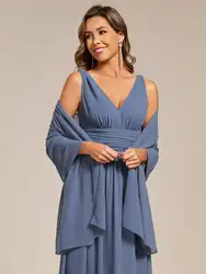 Elegant Chiffon Shawl for Special Occasions Ever Pretty Size 72× 27 inches