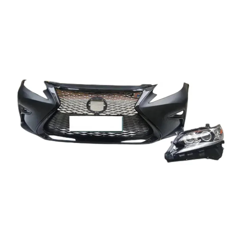 

Car Body Kit Full Grill Kit Lamp 2013 2014 Upgrade 2015 2016 2017 ES250 ES350