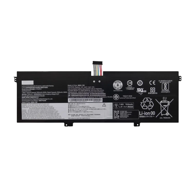 7.6V 60WH Originele Laptop Batterij L17C4PH1 Voor Lenovo Yoga 7 Pro-13IKB Yoga 930 5B10Q82425 L17M4PH1