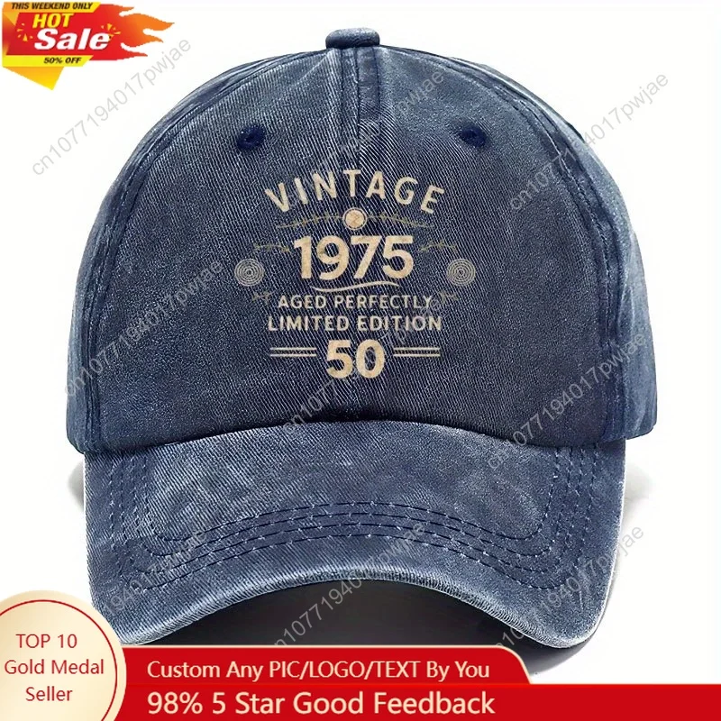 Моющаяся бейсболка, унисекс с буквенным принтом — регулируемая, подходит для активного отдыха, таких как походов на рыбалку.