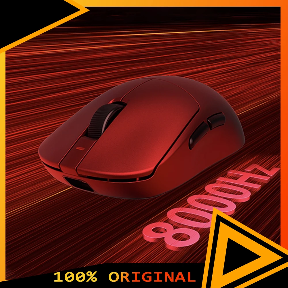 

Мышь AULA V9/V9 + Paw3950, трехрежимная беспроводная мышь Paw3395, 8000 Гц, игровая мышь для киберспорта, легкая мышь, аксессуары для ПК для FPS Gamer