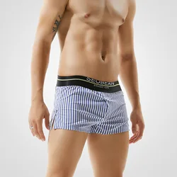 New Youth Men's Home Pants Cotton Striped Aro Shorts  Underwear