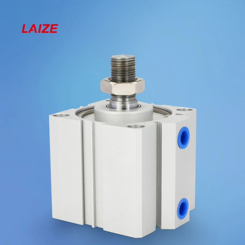 LAIZE SDA-B Compact Air Cylinder Bore20/25/32/40/50/63 Double Acting SMC TYPE