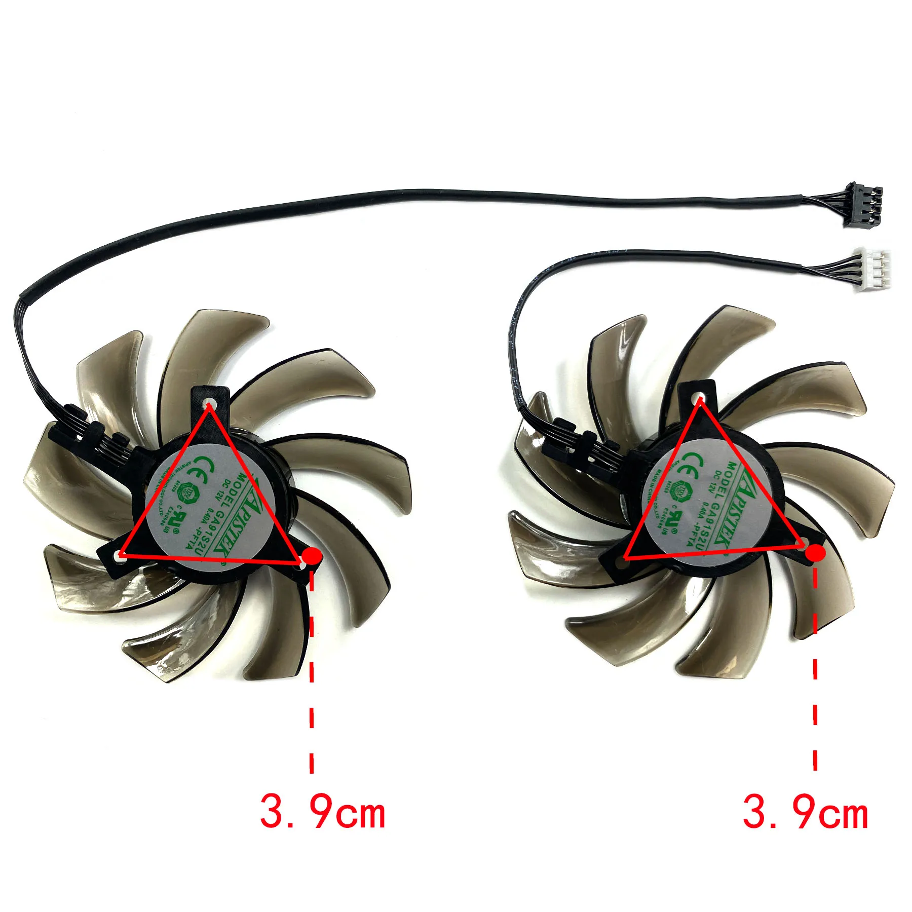 New For PALIT CMP 30HX 6GB OC Graphics Card Replacement Fan GA91S2U