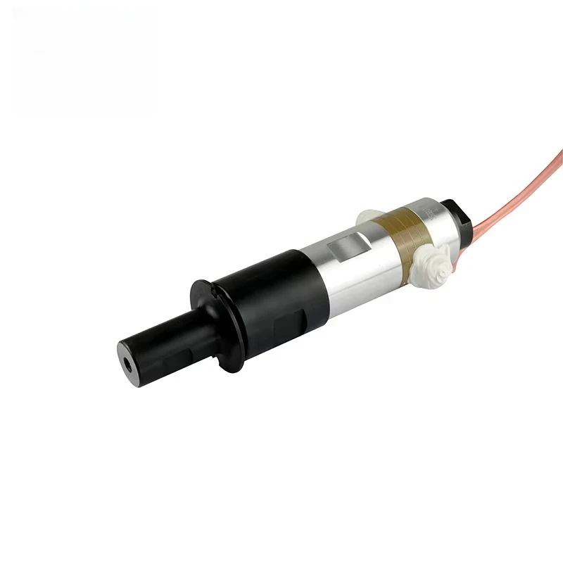

Factory Wholesale 20K2000W Titanium Alloy Ultrasonic Transducer for Plastic Welding Machine Bag Machine Paper Cup Machine