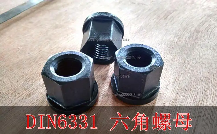 DIN6331 German Standard Hex Flange Nut with Hard Clamp For Hengtai Machinery