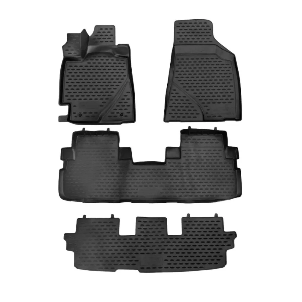 

Floor Mats Liner for Toyota Highlander 2008-2013 Black TPE All-Weather 4Pcs United States