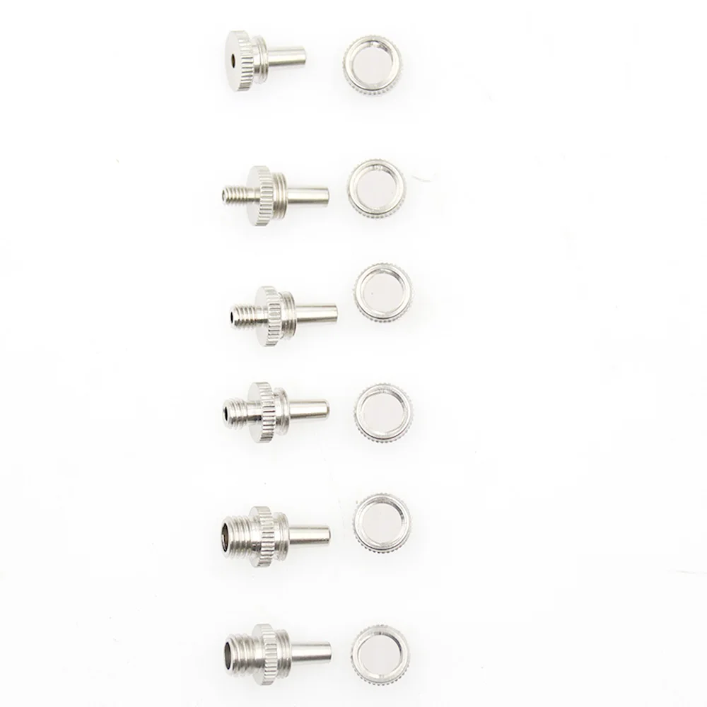 Syringe Barrel Luer Lock Adapter Fitting Dispenser Connector Glue Subpackaging Metal Nickel Plated Brass