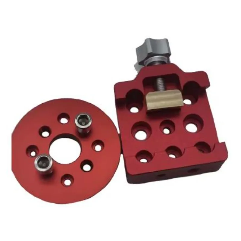 Equatorial Instrument Modification Component with Intact Locking Dovetail Groove and Adapter Plate