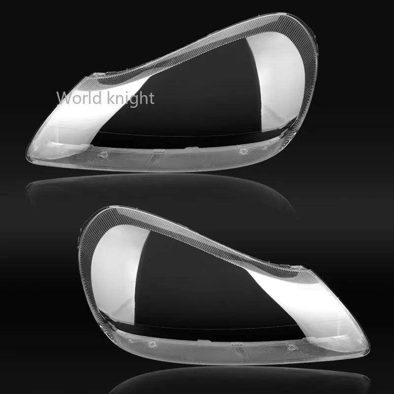 

Auto Case Headlamp Caps For Porsche Cayenne 2007 2008 2009 2010 Car Front Headlight Lens Cover Lampshade Lampcover Glass Shell