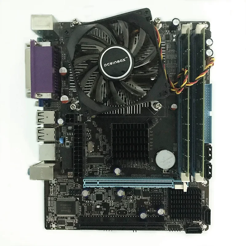 

PCWINMAX the kit of motherboard .LGA 775/771 G31 motherboard with CPU E5xxx .RAM DDR2 2G x 2R (4G), FAN.