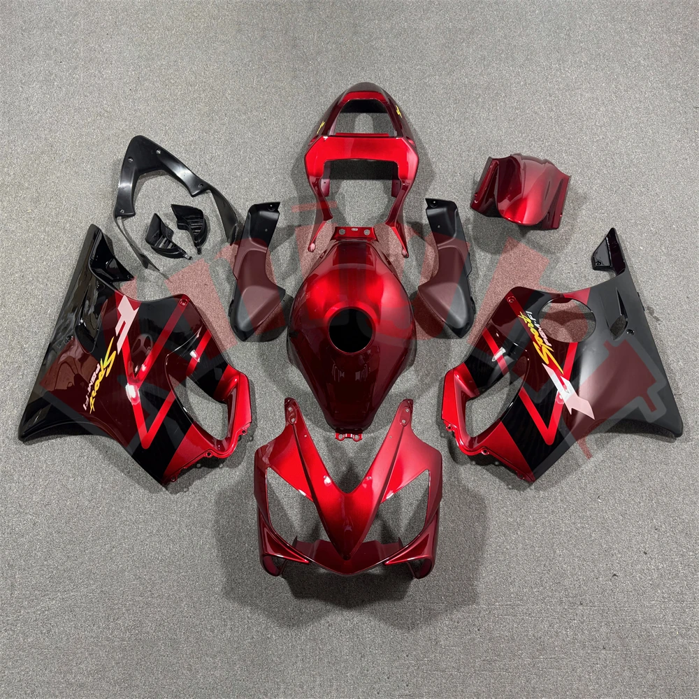 Motorcycle Fairing ABS Injection Set Body Kit Plastic for CBR600 CBR600F F4I 2001-2003 2002 Red black Bodywork Set