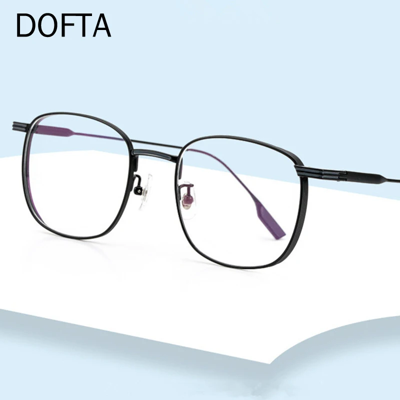 

DOFTA Pure Titanium Optical Prescription Eyeglass Frame Women Vintage Round Myopia Glasses Frame Men New Titan Eyewear 5820