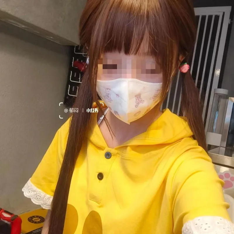 

Cute Cat Hooded Short-sleeved T-shirt Summer New Subculture Sweet Kawaii Tees Two Yuan Design Sense Casual Blouse