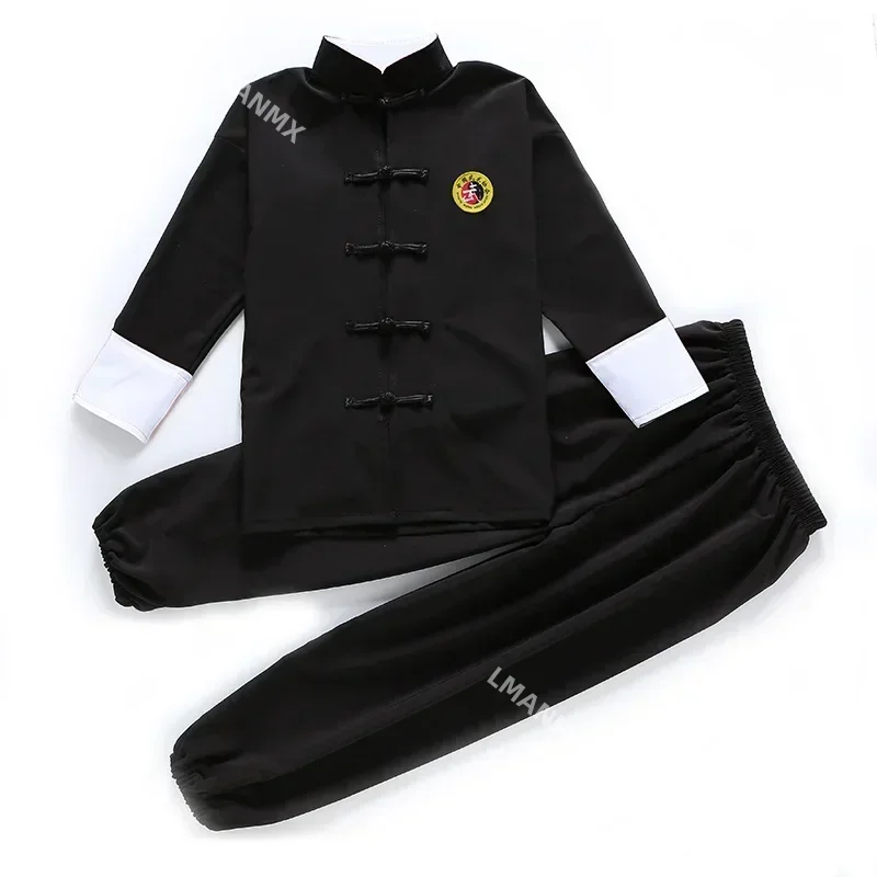 

Children Kung Fu Uniform Traditional Chinese Clothing For Boys Girls Wushu Costume Top Pants Suit Set Tai Chi Folk stage Outfit