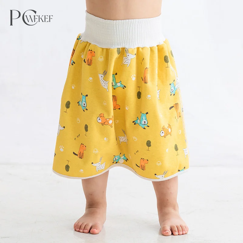 

Baby Diaper Waterproof Skirt Infant Leak-proof Urine Training Pants Cloth Diapers Kids Nappy Sleeping Bed Potty Trainining Items