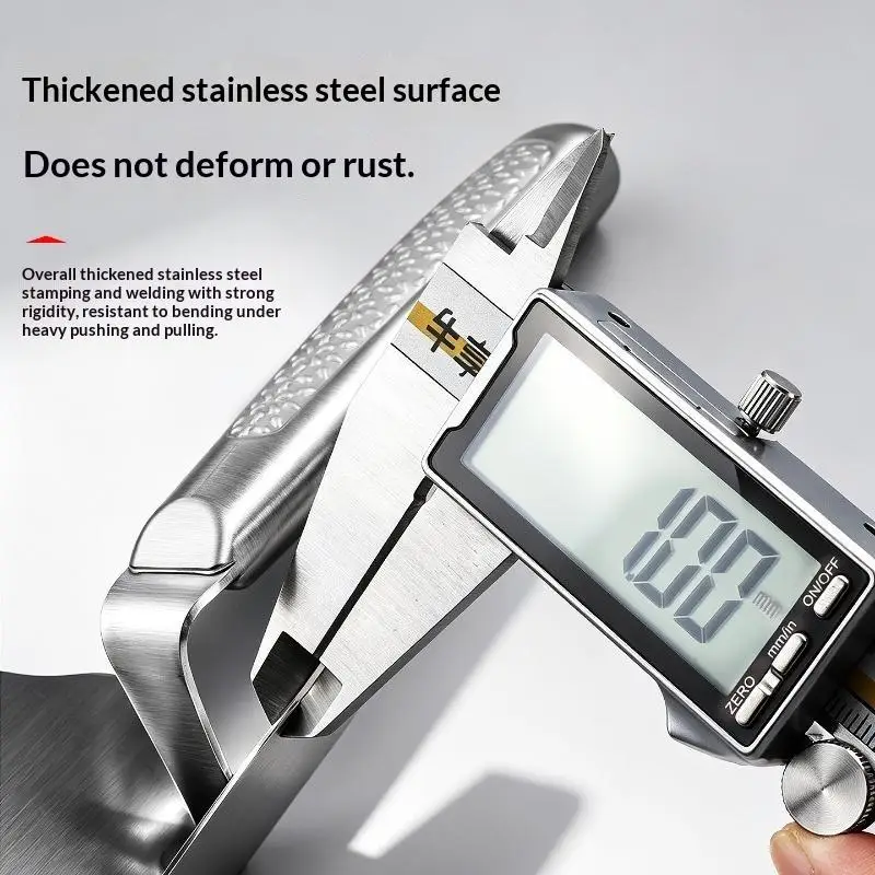 NEW SALE Stainless Steel Inside Outside Corner Trowel Smooth Scraping Edge Non Slip Grip For Wall Plastering Home Renovation