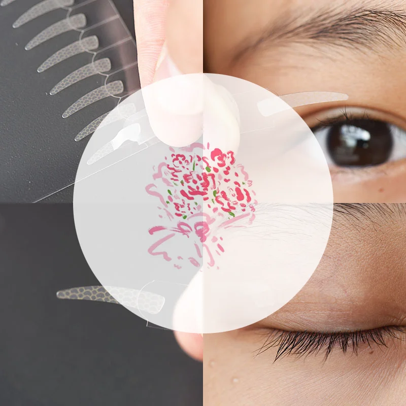 32 Stück/Blatt Doppeltes Augenlidband Ultra Stay Beautiful Eyes Invisible Waterproof Eye Big Eyes Makeup Tools Anfängerfreundlich