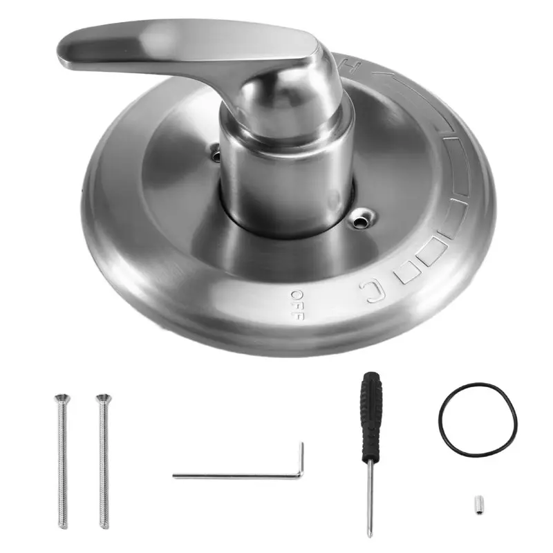 

AB42-For Delta 13 Series Single-Function Valve Trim Kit, For Shower Faucet System Handle Set, Stainless Steel BT13010 For Founda