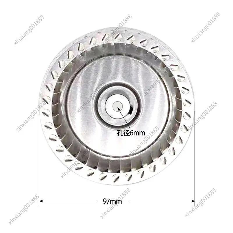 For High Temperature Resistant Impeller Fan Wind Wheel Oven Fan Fireplace Biomass Pellet Stove Universal Motor Parts