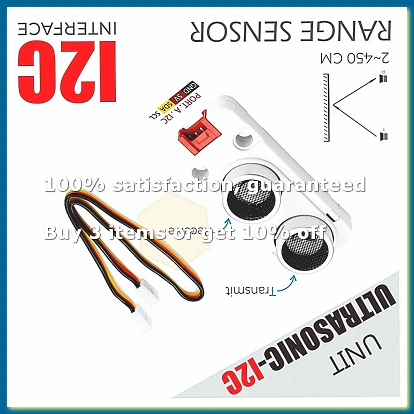 For Ultrasonic Distance Unit Ultrasonic Distance Sensor RCWL-9620 High Easy Integration-WDL
