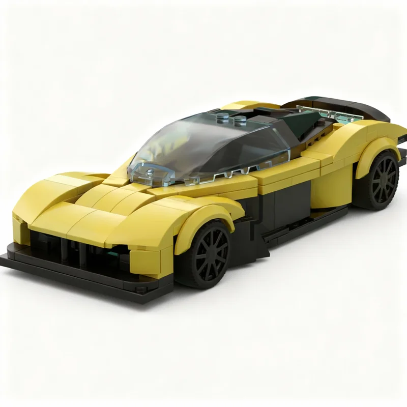 

331pcs MOC Aston Martin Valkyrie City Champions Model Building Blocks Construction Toy Christmas Gifts DIY Creative Idea Brick