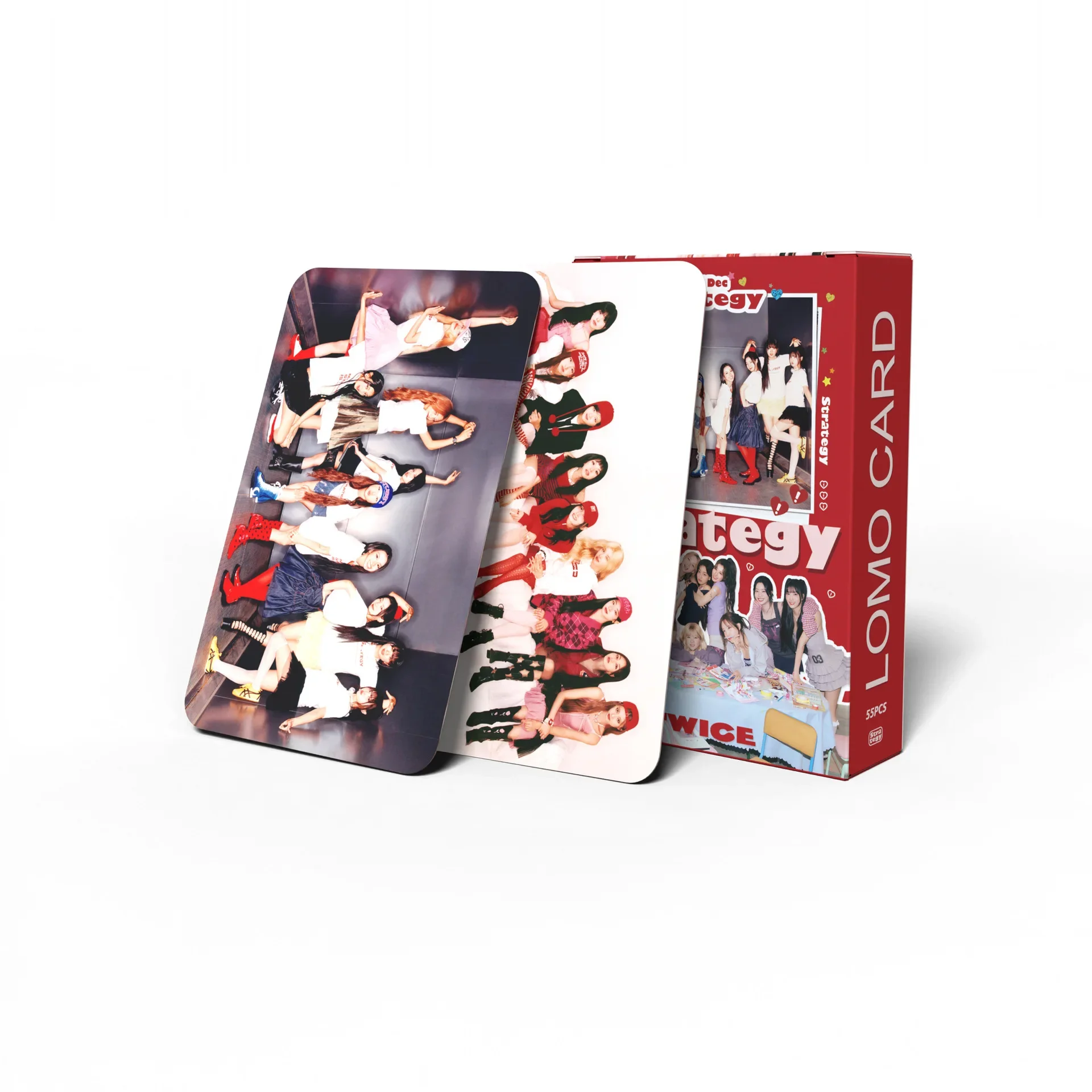 55 قطعة/المجموعة/مجموعة بطاقات صور ثلاثية الاستراتيجية لومو ستار، بطاقات لومو، مجموعة المشجعين، بطاقات مطبوعة