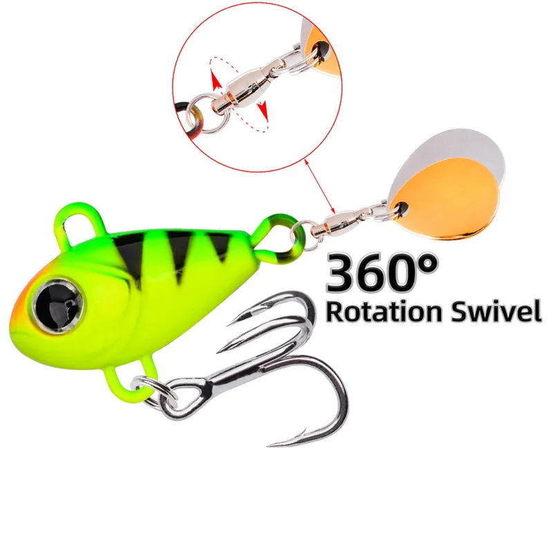 VIB Metal con anzuelos triples y ojos 3D - imagen 2