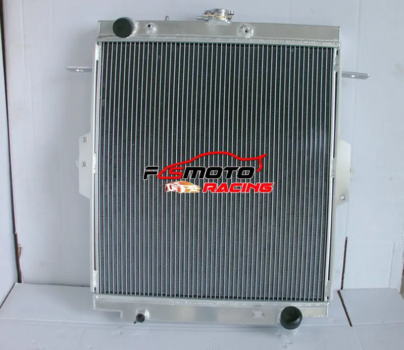 Aluminum Radiator For Toyota Land Cruiser HDJ81 Manual MT