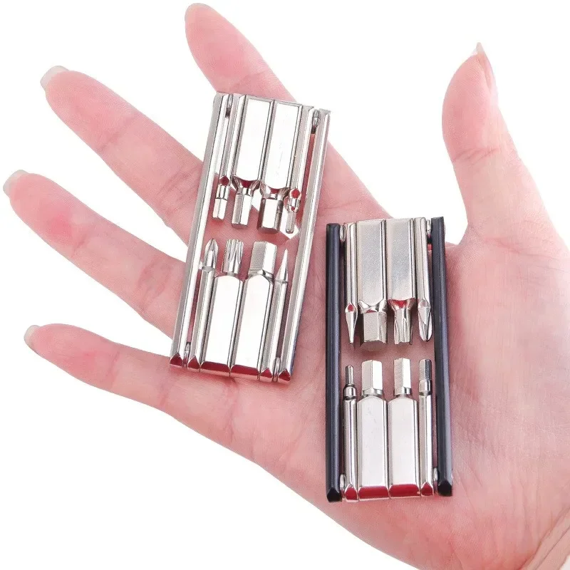 

1Pcs BT023 Multi-Function Portable Bicycle Repair Tool - Screwdriver, Folding Allen Spoke Wrench, Mountain Bike Tool Combination