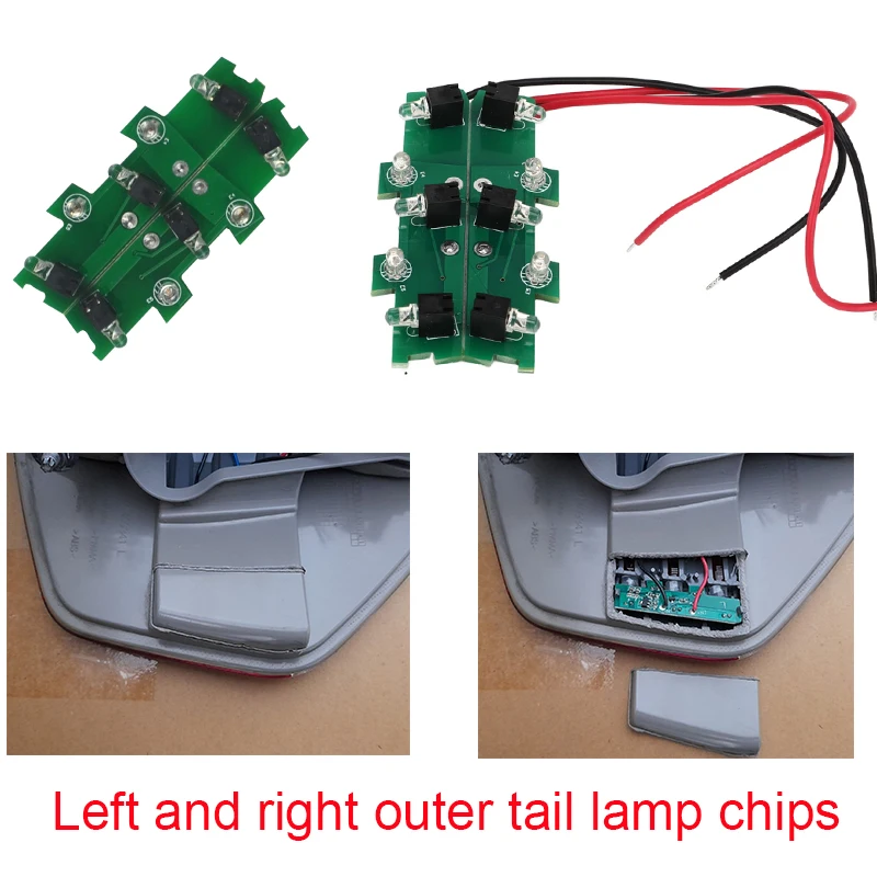 Wholesale 20pcs 40pcs X3 E83 Tail Light Repair Chip Boards 7162209 7162210 7162213 7162214 LED Chips For BMW X3 E83 2007-2010