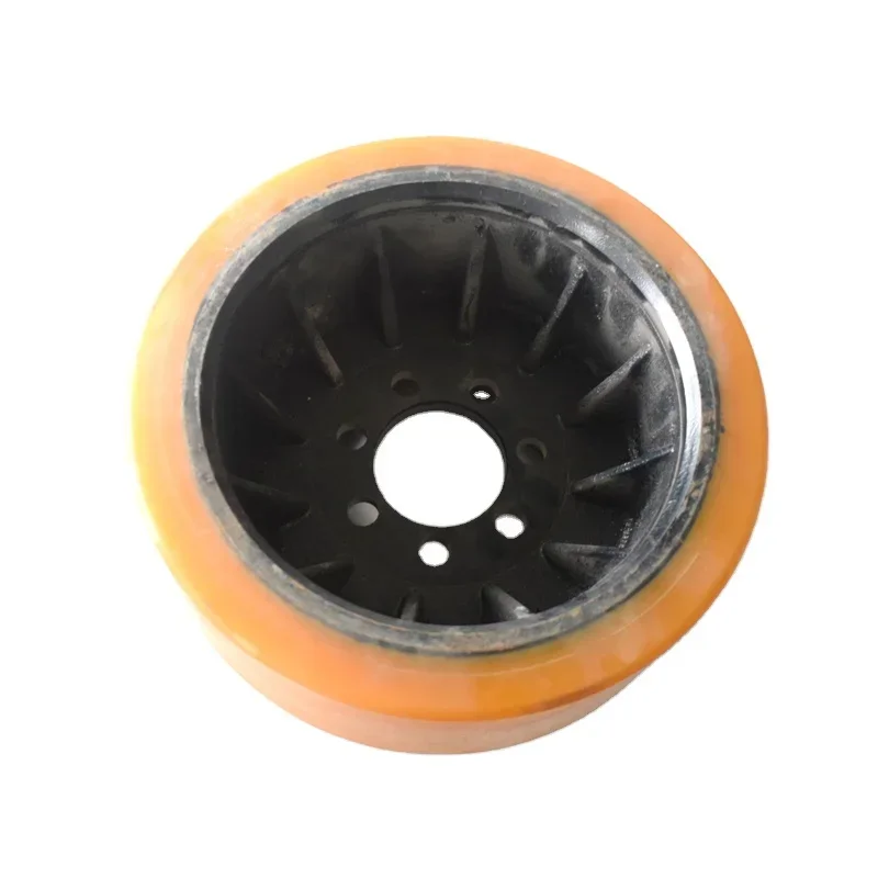 Rodas de acionamento Lindi-PU para empilhadeira, R14, R16, R20, 343 * 135 * 80mm