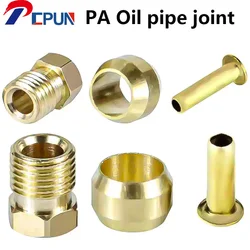 Manicotto di compressione PA tubo olio PT /o-ring PB/filetto dritto PA/per sistema di lubrificazione centralizzato/centro macchina CNC