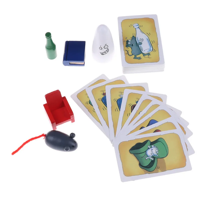 Jogo de tabuleiro Geistes Blitz, Instruções Inglês, Card Reaction, 2-8 Jogadores, Família e Partido, o melhor presente para as crianças, 1