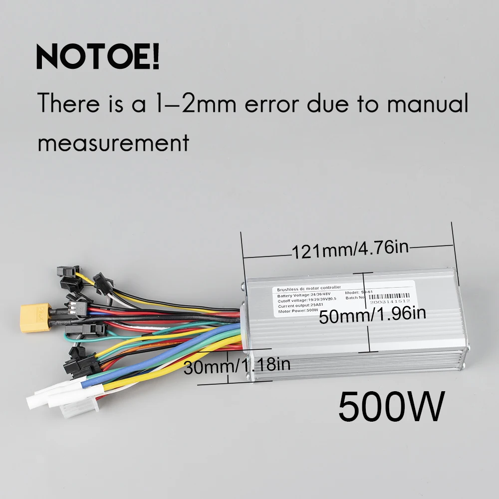 24v/36v/48v 250W 350W 500w Electric Bike Brushless Motor Controller with LCD Display Electric Bicycle Scooter E-bike Parts