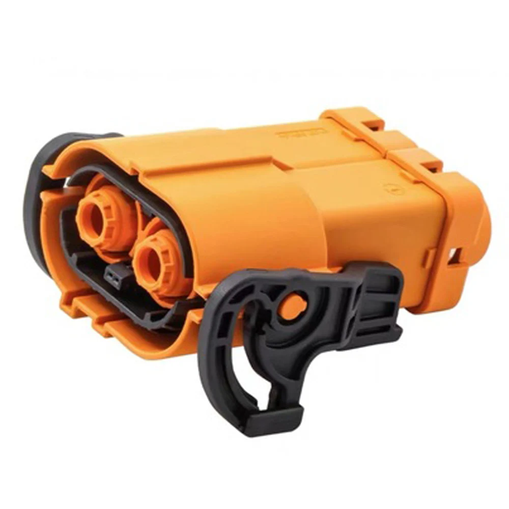 Imagem -04 - Conector de Bateria de Plugue de Alta Tensão Bateria de Lítio do Veículo Elétrico Terminal de Conexão de Cabo de Alta Potência 100250a dc 1500v 2p