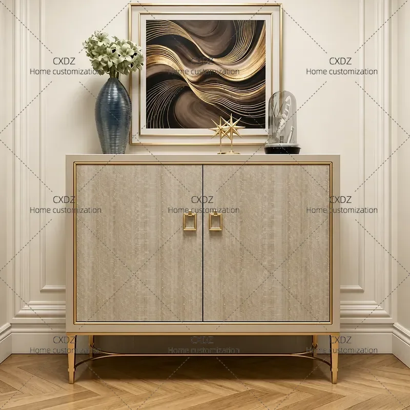 Modern Simple Shoe Cabinet Entrance Storage Locker Light Luxury Style Hallway Organizer Advanced Entryway Furniture