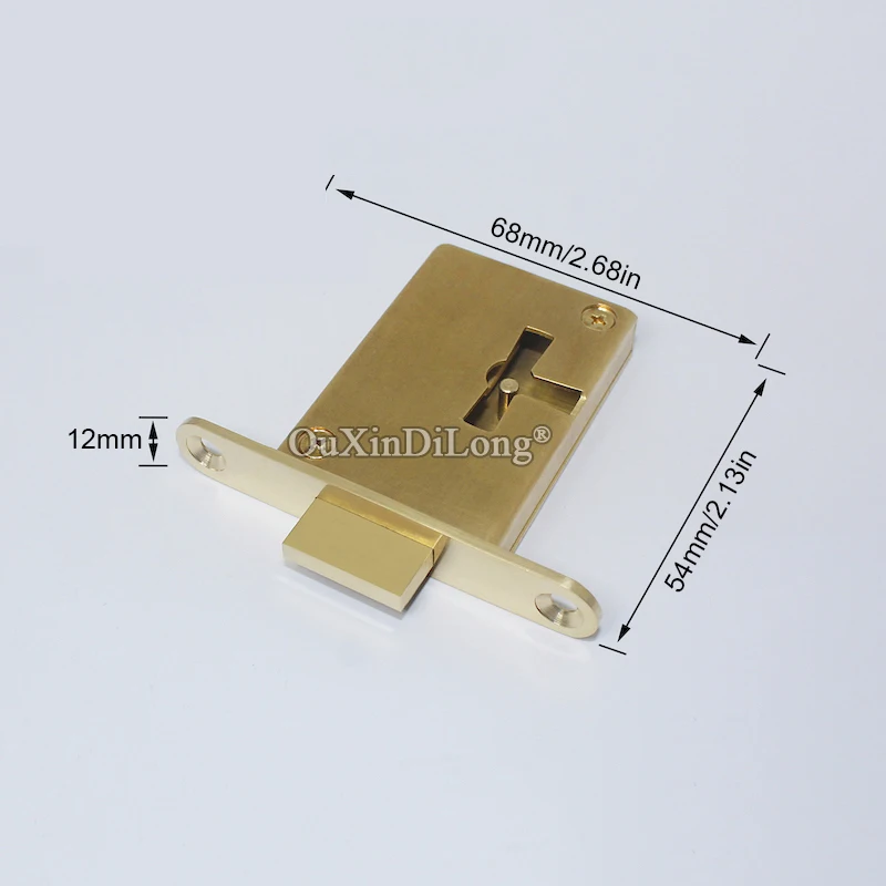 الأوروبي 10 قطعة النحاس النقي درج أقفال خزانة خزانة خزانة مخفية أقفال خزانة الملفات الخشب صندوق مضمد أقفال مفتاح