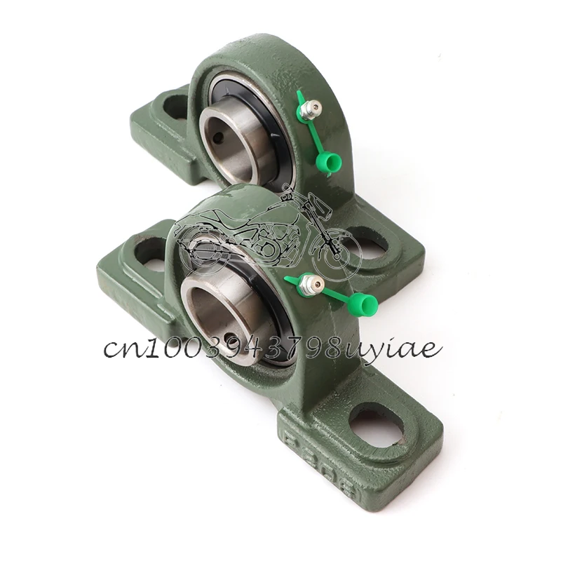 

1Pcs 20mm/25mm Mounted Block Cast Housing Self-aligning Pillow Bearing For ATV Buggy Go Kart Electric Quad Bike Rear Axle Parts