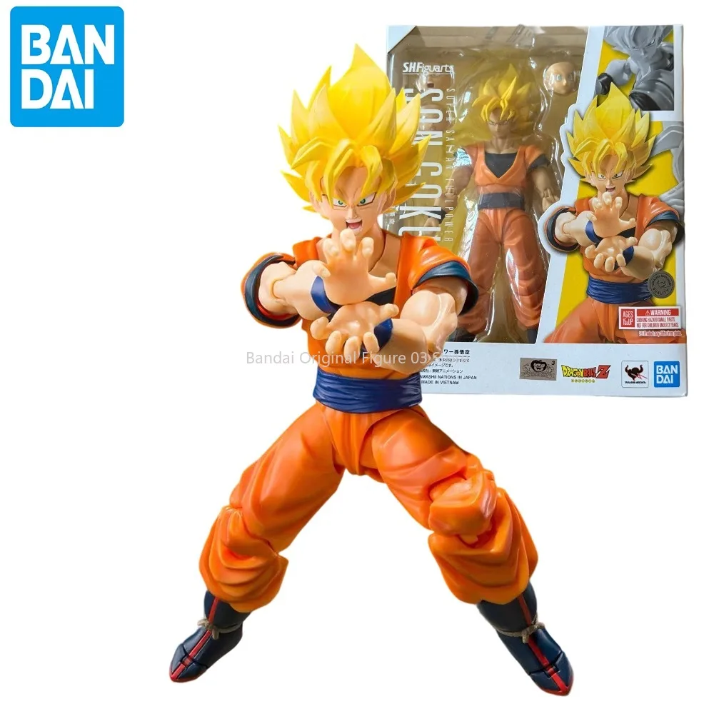 

Original S.H.Figuarts Super Saiyan Full Power Son Goku Dragon Ball Z In Stock Anime Action Collection Figures Model Toys