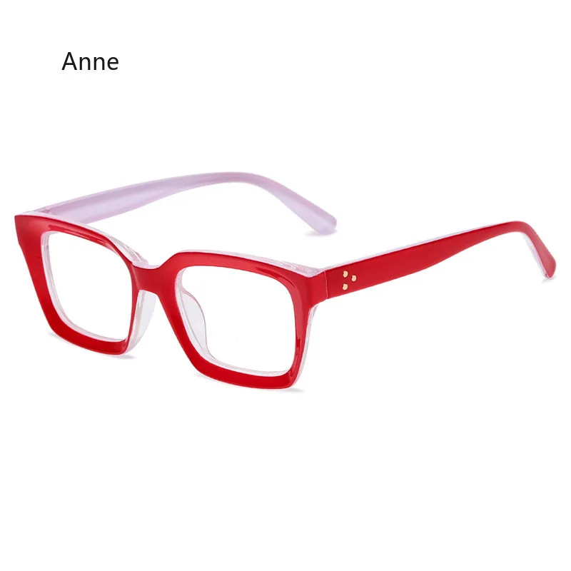 Fashion Reading Glasses Women 2024 New Square Anti Blue Light Presbyopia Eyegalsses Vintage Computer Optical Eyewear +1 .0~ +3.5